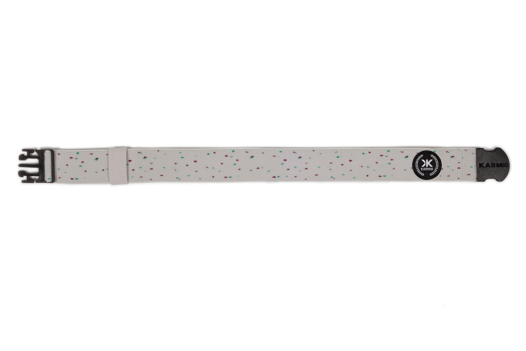 The Cotton Candy White sport belt